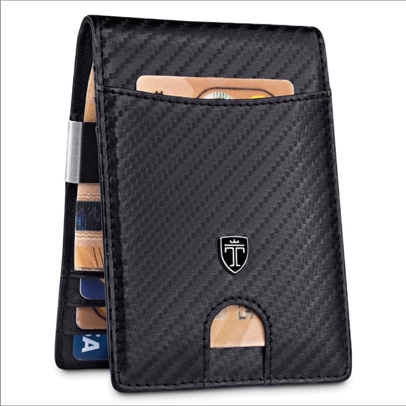 Carbon Wallets SlimRFID Blocking Card Holder